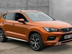 Orange Used 2017 Seat Ateca FR SUV | £14,840 (Fair price)