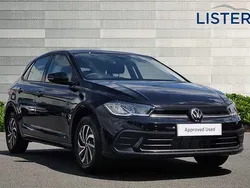 Deep black pearl New 2025 VW Polo Life Hatchback | £20,490 (A bit pricey)