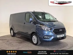 Blue Used 2022 Ford Transit Custom Limited Van | £19,990 (Super price)