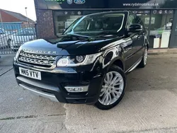 Black Used 2015 Land Rover Range Rover Sport HSE SUV | £13,999 (Fair price)