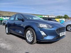 Blue Used 2019 Ford Focus Titanium Hatchback | £7,495 (Good price)