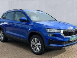 Blue Used 2024 Skoda Karoq SE Drive SUV | £21,790 (Fair price)