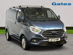 Blue Used 2022 Ford Transit Custom Limited Van | £19,499 (Good price)