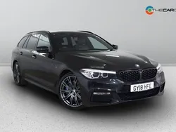 Black Used 2018 BMW 540 M Sport Estate | £21,475 (Good price)