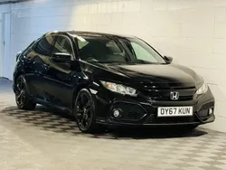 Black Used 2017 Honda Civic EX Hatchback | £7,989 (Good price)