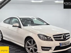 White Used 2012 Mercedes C250 AMG Coupe | £6,995 (Good price)