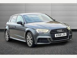 Grey Used 2018 Audi A3 Black Edition Hatchback | £13,150 (Fair price)