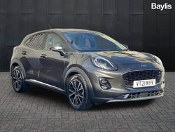 Grey Used 2021 Ford Puma Titanium Hatchback | £14,250 (Good price)