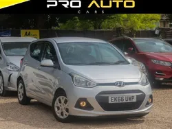 Silver Used 2016 Hyundai i10 SE Hatchback | £4,300 (Fair price)