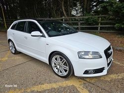 White Used 2011 Audi A3 Sportback S-Line Hatchback | £6,990 (Expensive)