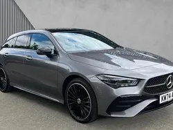Mountain grey metallic Used 2024 Mercedes CLA250e AMG Line Premium Plus Sedan | £32,490 (A bit pricey)