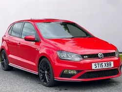 Red Used 2015 VW Polo GTI Hatchback | £7,795 (Fair price)