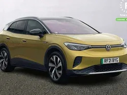 Yellow Used 2021 VW ID.4 Pro Performance SUV | £17,699 (Good price)