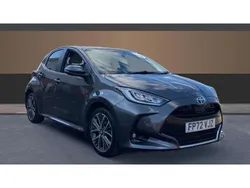 Grey Used 2022 Toyota Yaris Hybrid Hatchback | £17,784 (Fair price)
