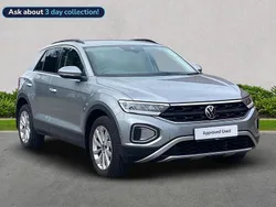 Silver Used 2024 VW T-Roc Match SUV | £21,283 (Good price)