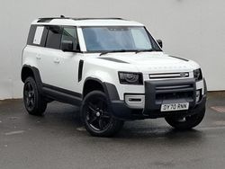White Used 2020 Land Rover Defender SE SUV | £46,498 (Fair price)