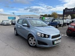 Blue Used 2013 Chevrolet Aveo LS Hatchback | £1,590 (Fair price)