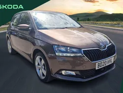 Brown Used 2020 Skoda Fabia SE L Hatchback | £10,410 (Fair price)