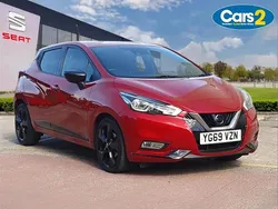 Red Used 2019 Nissan Micra Hatchback | £9,999 (Fair price)