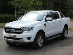 White Used 2023 Ford Ranger Limited Pickup | £17,950