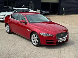Red Used 2016 Jaguar XE Portfolio Sedan | £11,495 (Fair price)