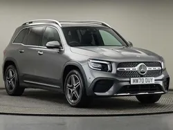 Mountain gray metallic finish Used 2021 Mercedes GLB200 AMG line SUV | £26,500 (A bit pricey)