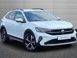 Pure white New 2025 VW Taigo Match SUV | £22,895 (Good price)