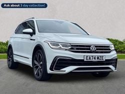 White Used 2024 VW Tiguan Allspace R-line SUV | £32,899 (A bit pricey)
