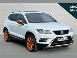 White Used 2016 Seat Ateca 4Drive SUV | £13,295 (Fair price)