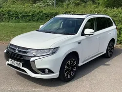 White Used 2015 Mitsubishi Outlander P-HEV SUV | £9,500 (Fair price)
