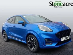 Blue Used 2021 Ford Puma ST-Line X SUV | £16,050 (Good price)