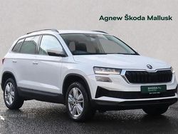 White Used 2025 Skoda Karoq SE SUV | £21,990 (A bit pricey)