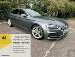 Grey Used 2018 Audi A5 Sportback S-Line Hatchback | £11,399 (A bit pricey)
