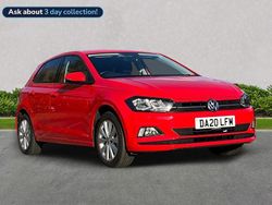 Red Used 2020 VW Polo Match Hatchback | £12,495 (Good price)