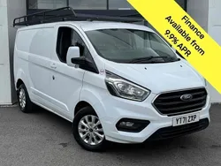 White Used 2021 Ford Transit Custom Limited Van | £11,600 (Good price)