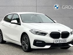 Alpine white Used 2023 BMW 118 Sport Line Hatchback | £19,995 (Good price)