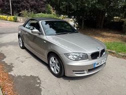 Silver Used 2009 BMW 118 Cabriolet Cabriolet | £2,495 (Good price)