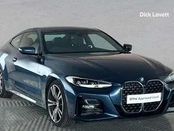 Blue Used 2022 BMW 420 M Sport Coupe | £28,500 (Good price)