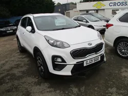 White Used 2021 Kia Sportage 2 SUV | £14,295 (Good price)