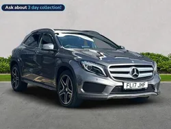 Grey Used 2017 Mercedes GLA250 AMG line SUV | £17,949 (A bit pricey)