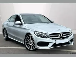 Silver Used 2017 Mercedes C200 AMG Line Premium Sedan | £19,950 (Expensive)