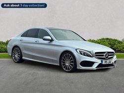 Silver Used 2016 Mercedes C250 AMG Line Premium Plus Sedan | £17,199 (A bit pricey)
