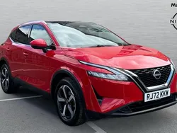 Flame red Used 2023 Nissan Qashqai N-Connecta SUV | £20,243 (Fair price)