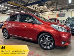 Red Used 2013 Toyota Yaris Trend Hatchback | £6,289 (Fair price)