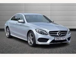 Silver Used 2016 Mercedes C250 AMG line Sedan | £13,250 (Good price)