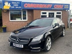 Black Used 2013 Mercedes CLS250 AMG Estate | £10,995 (Expensive)