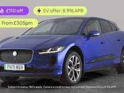 Blue Used 2021 Jaguar I-Pace SUV | £19,069 (Good price)