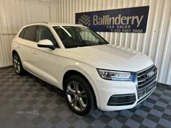 White Used 2020 Audi Q5 Sport SUV | £21,950 (Fair price)