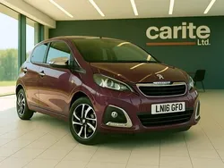 Mauve/purple Used 2016 Peugeot 108 Hatchback | £7,795 (A bit pricey)