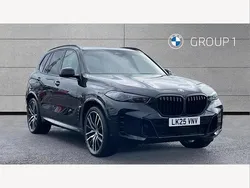Black Used 2025 BMW X5 M Sport SUV | £69,993 (Fair price)